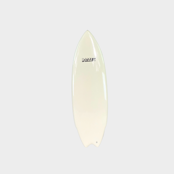 Mullet Flyer Epoxy Hybrid Swallow Tail- Cream. WAREHOUSE SAMPLE SALE.