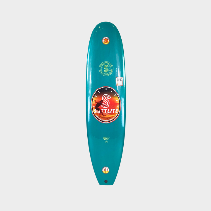 Chop Stick 7'0 2024- Jade deck/ Yellow Slick WAREHOUSE SAMPLE SALE
