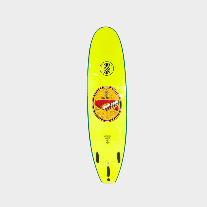 Chop Stick 7'0 2024- Jade deck/ Yellow Slick WAREHOUSE SAMPLE SALE